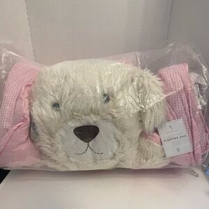 Pottery Barn Kids Shaggy Puppy Sleeping Bag New In Package